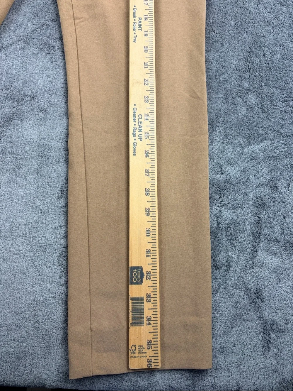 J. Crew Tan Stretch Chinos - Slim Straight Ruby Crop Pant size 4